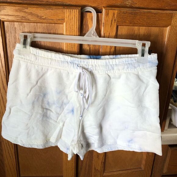 NWT Michael Lauren Vito Sweatshorts Blue Marble - M - Picture 2 of 7